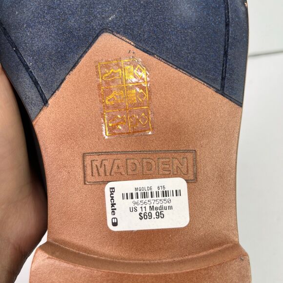 Steve Madden Golde Chelsea Casual Ankle Boots Men’s Grey Size 11 #545 - Picture 7 of 12